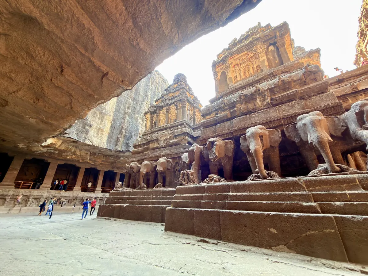 Ellora Kailasa Temple – tour by Solapur Car Rental Service, Shourya Tours & Travels